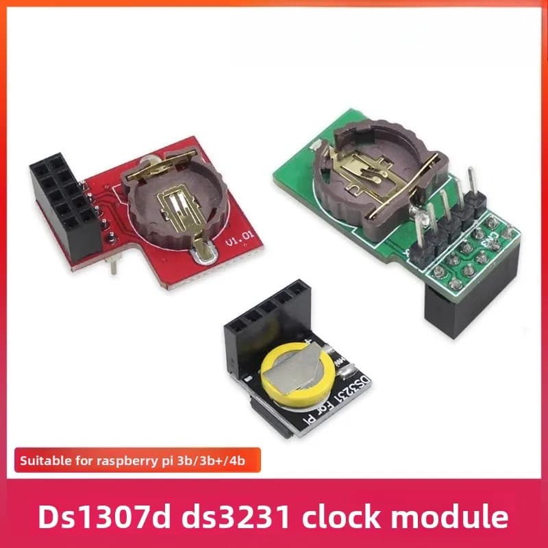 Raspberry Pi RTC Clock Module DS3231 DS1307 I2C Real Time Clock Expansion Board for Accurate Timing
