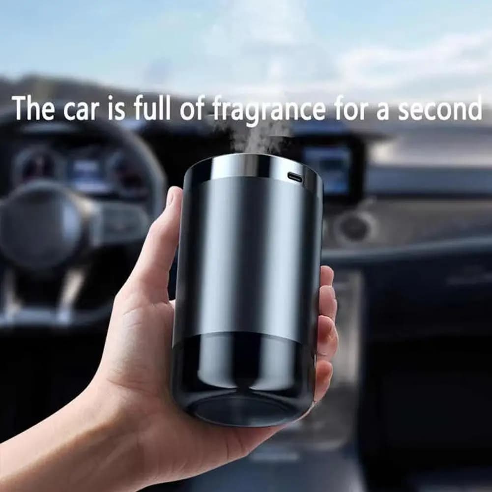 Car Deodorant Diffuser Intelligent Auto Aromatherapy Diffuser with Environmental Light Interior Decoration for Car