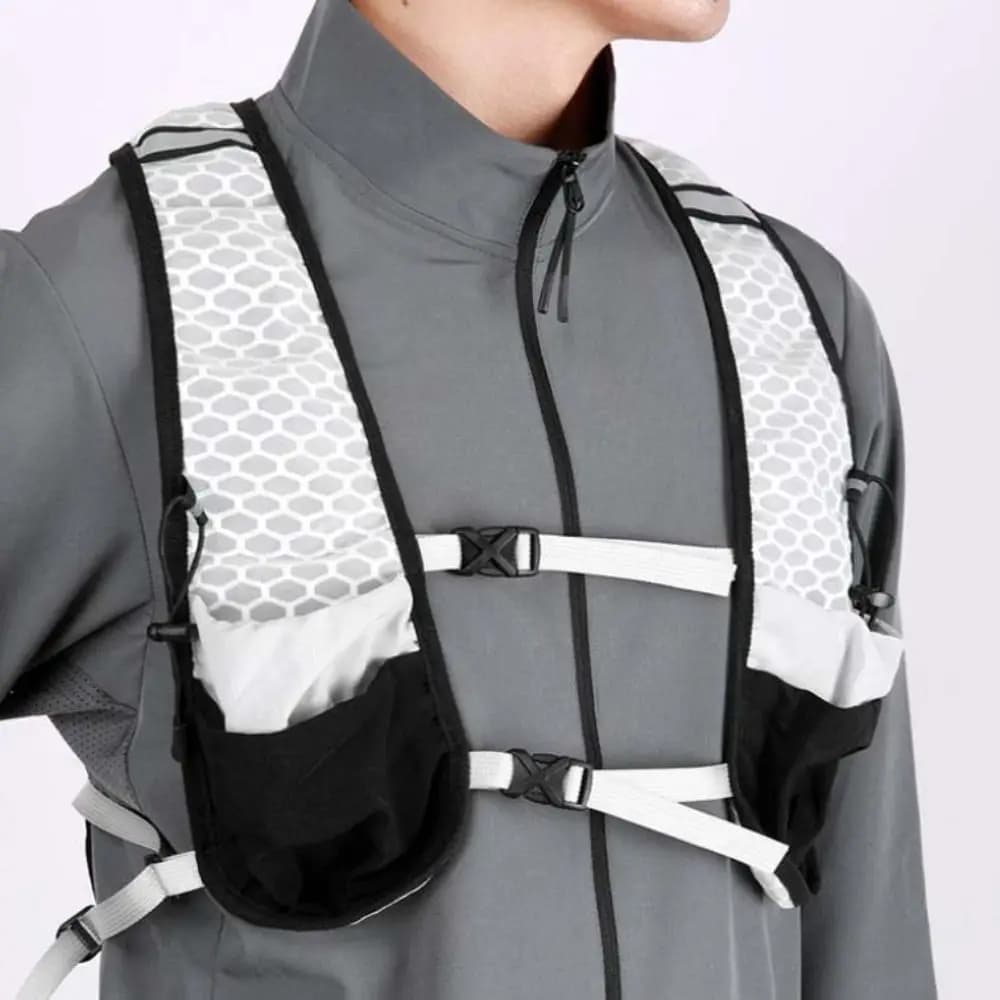 Waterproof Running Vest Pack Breathable Multifunctional Running Hydration Vest Bag Convenient Adjustable Outdoor Running Vest
