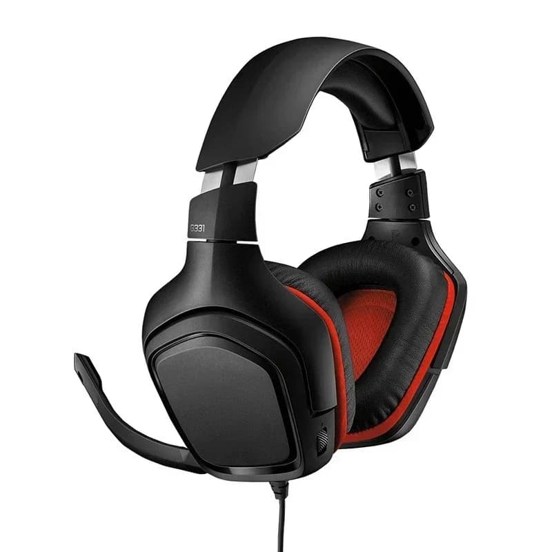 Cuffie da Gaming G331 con Cavo 3.5mm, Versione Aggiornata con Microfono, Audio 7.1
