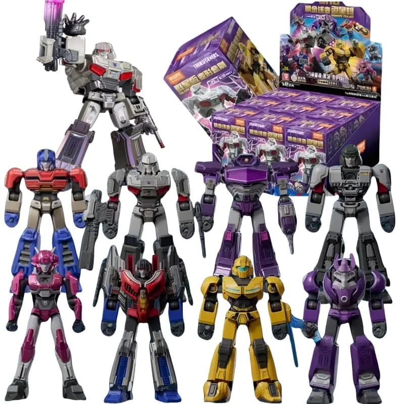 BLOKEES Transformers Galaxy Versione 7 Building Blocks Giocattoli Megatron Shockwave Soundwave Alpha Trion Robot Modello Giocattoli Regali per bambini