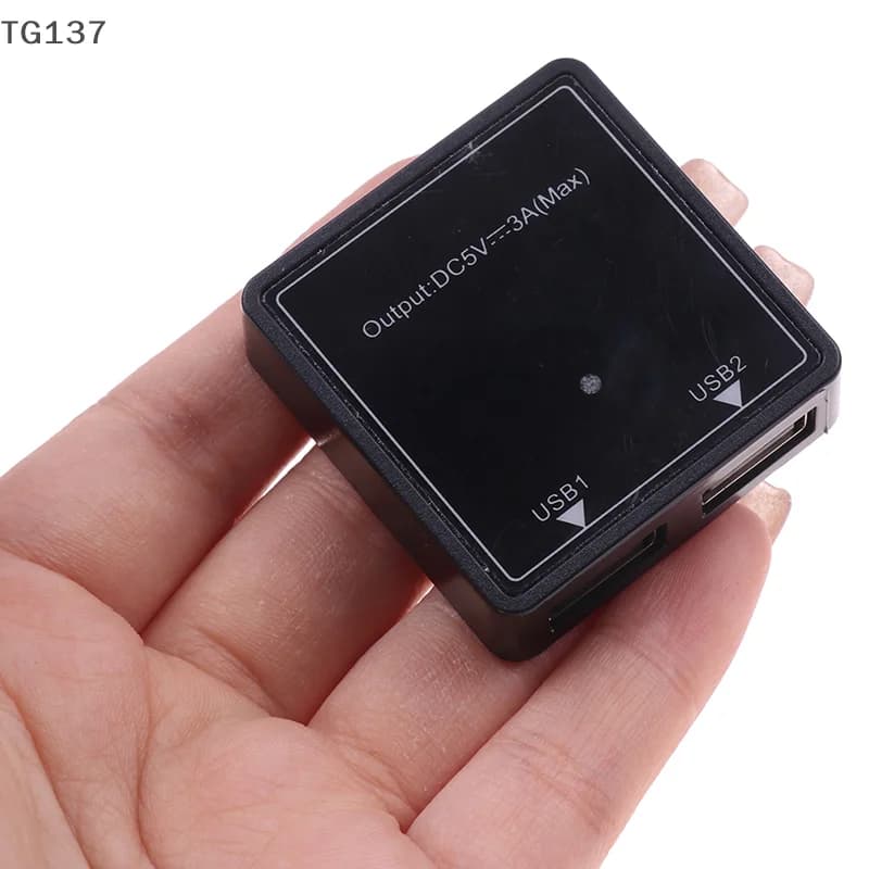 1 pz nero 5 V 3A pannello solare power bank doppio USB carica regolatore di tensione caricatore regolatore