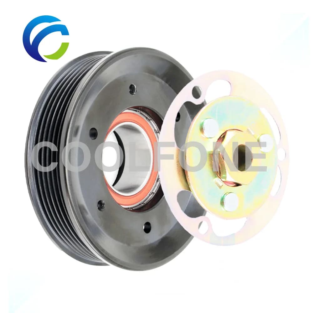 Puleggia frizione compressore AC 6 ses14c per VW POLO GOLF 7 PASSAT B8 2014 AUDI A3 2.0 muslimb 2 h6820803 muslimah