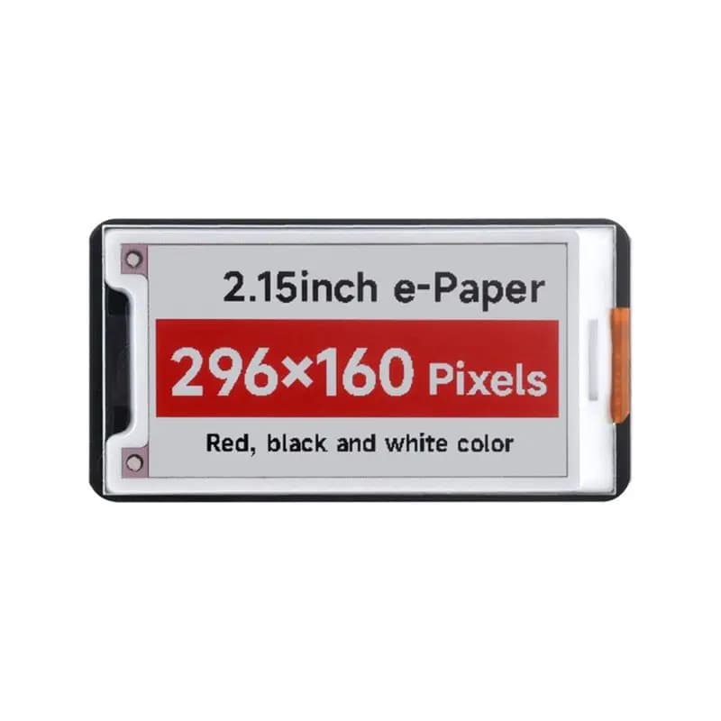 Modulo di interfaccia B50B-SPI Display E-Paper da 2,15 pollici, schermo E-Ink rosso nero bianco 296X160 per Arduino Raspberry Pi, a basso consumo energetico