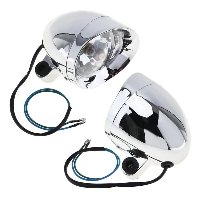LED Car Lamps LED Headlight High Power Super Bright Driving Headlight Daylight for Motorcycle 2 Pieces