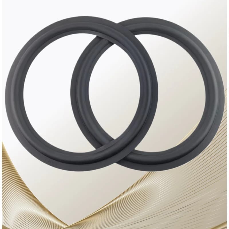 2 pezzi 12 pollici altoparlante riparazione in gomma sospensione surround 295mm anello pieghevole gamma completa woofer altoparlante sostituzione bordo in gomma
