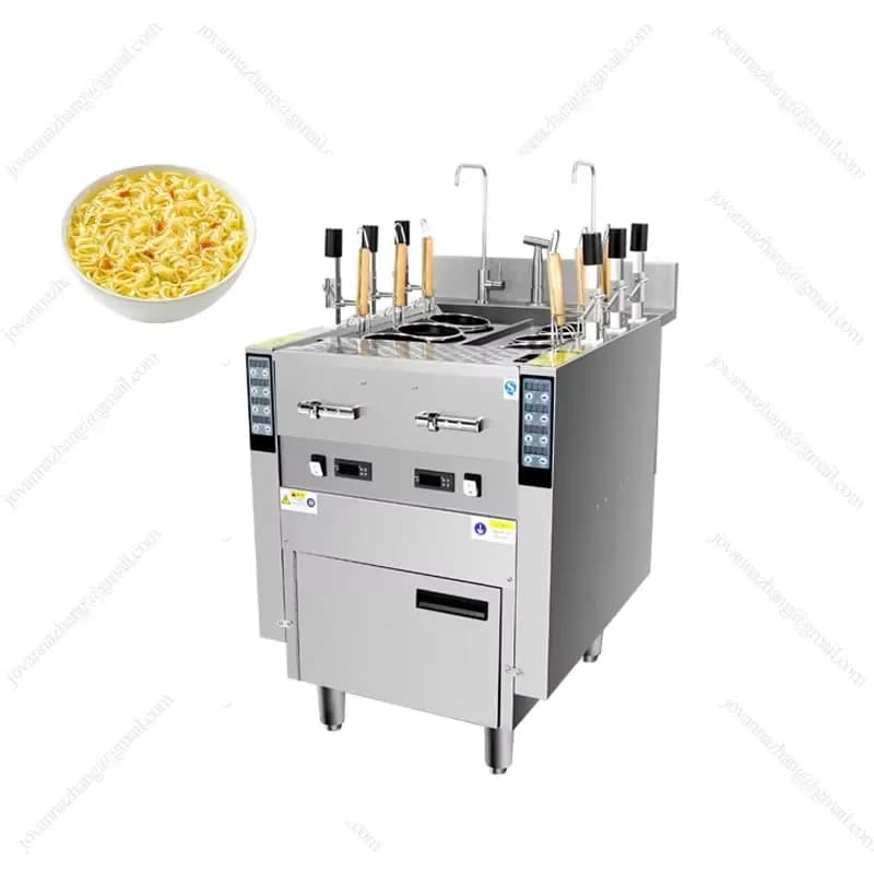 Automatic Lift Noodle Cooking Machine High Quality Pasta Cooker for Ramen Restaurants