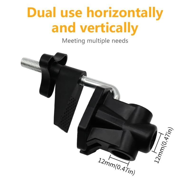 7 Universal Anti-slip Metal Bouncy Clamp Clip Shapes for Microphone, Desk Lamp, Microphone Holder
