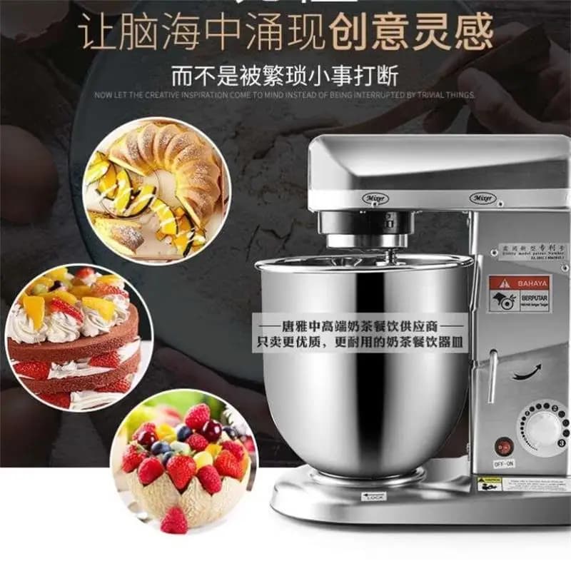 5/7/10L Kitchen Electric Stand Mixer Food Mixer Processor Stainless Steel Mixer Blender For Eggs Frullator Cream Cooking Machine