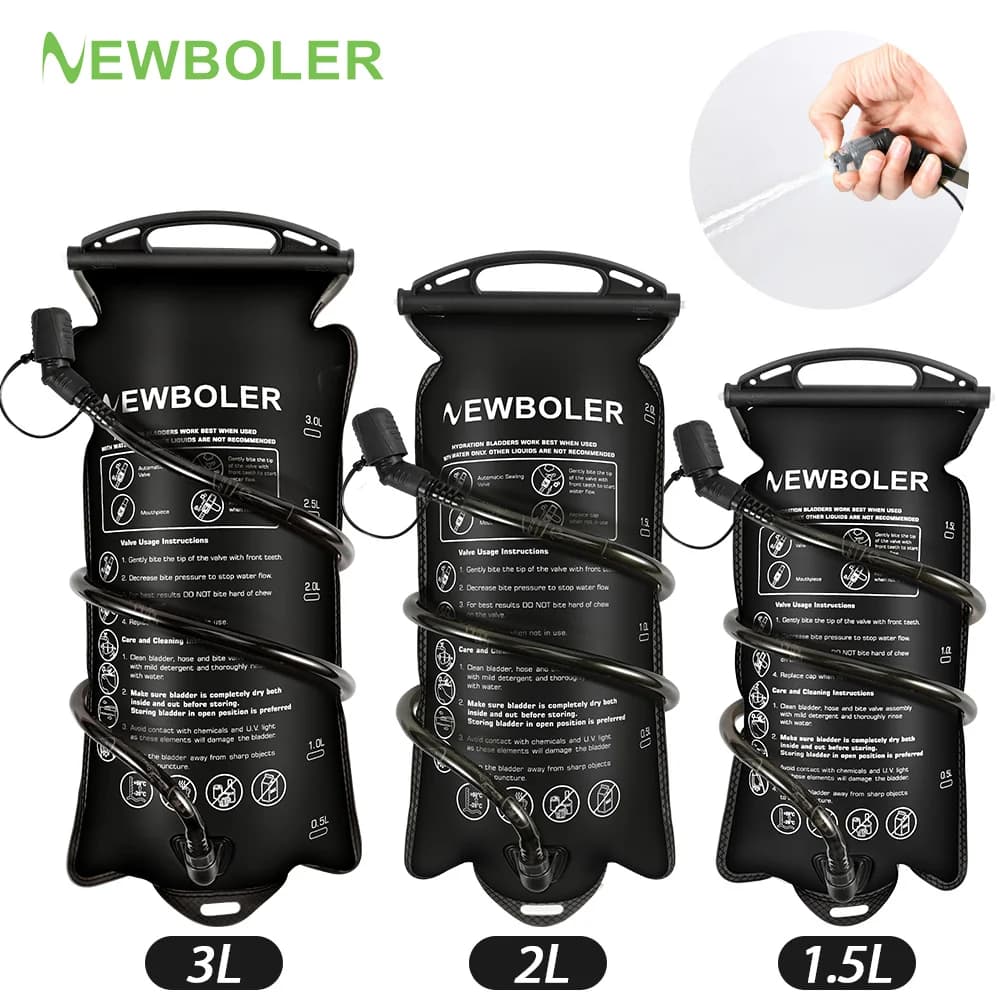 hydration bag water bladder Free PEVA BPA Tank Water storage bag for camping Cycling Running Hiking