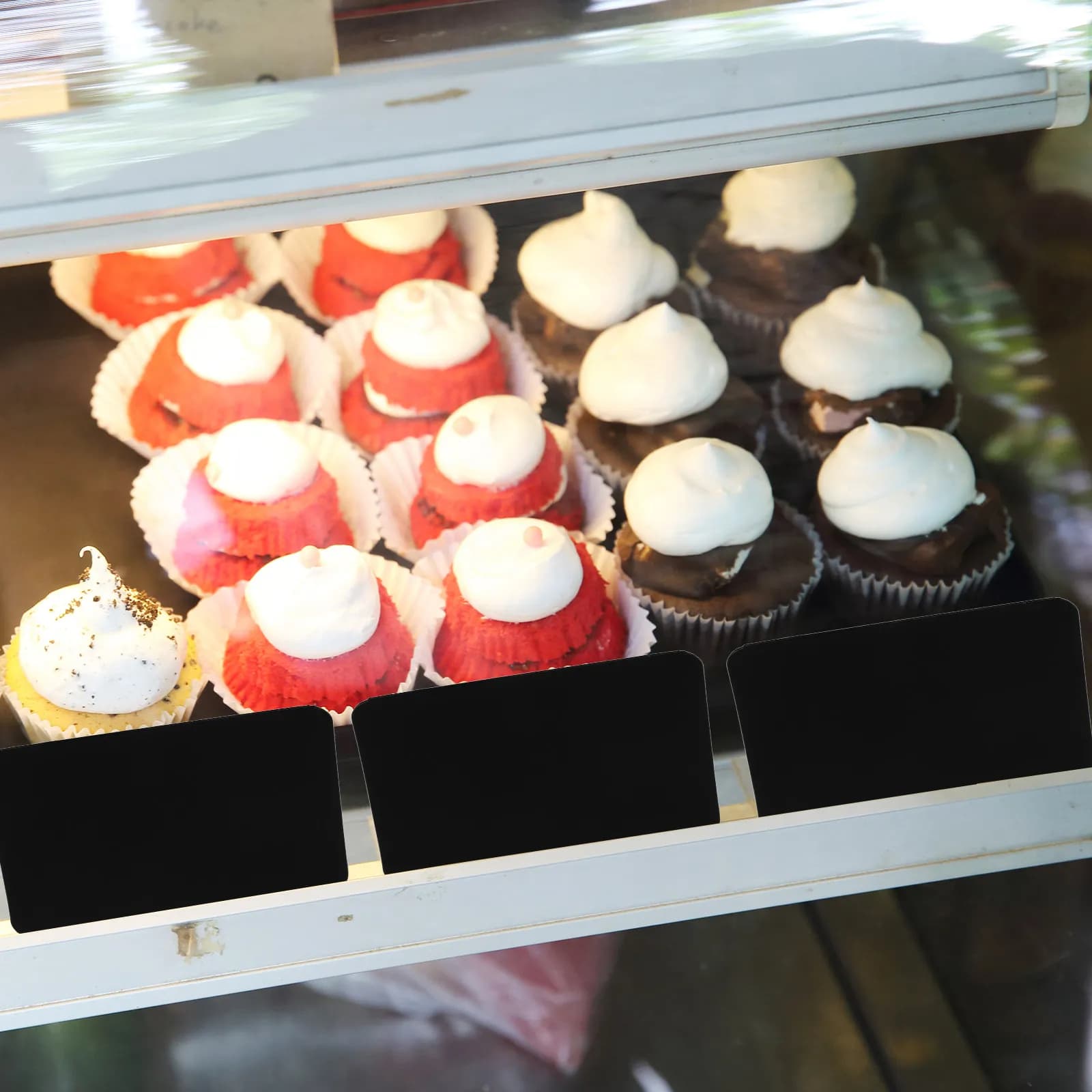10 Pezzi Etichette Prezzi, Cartellini da Scaffale, Mini Cartelli per Negozi, Portaetichette per Pasticcerie, Espositori per Dolci, Clip per Cartelli per Eventi di Panifici e Venditori Ambulanti