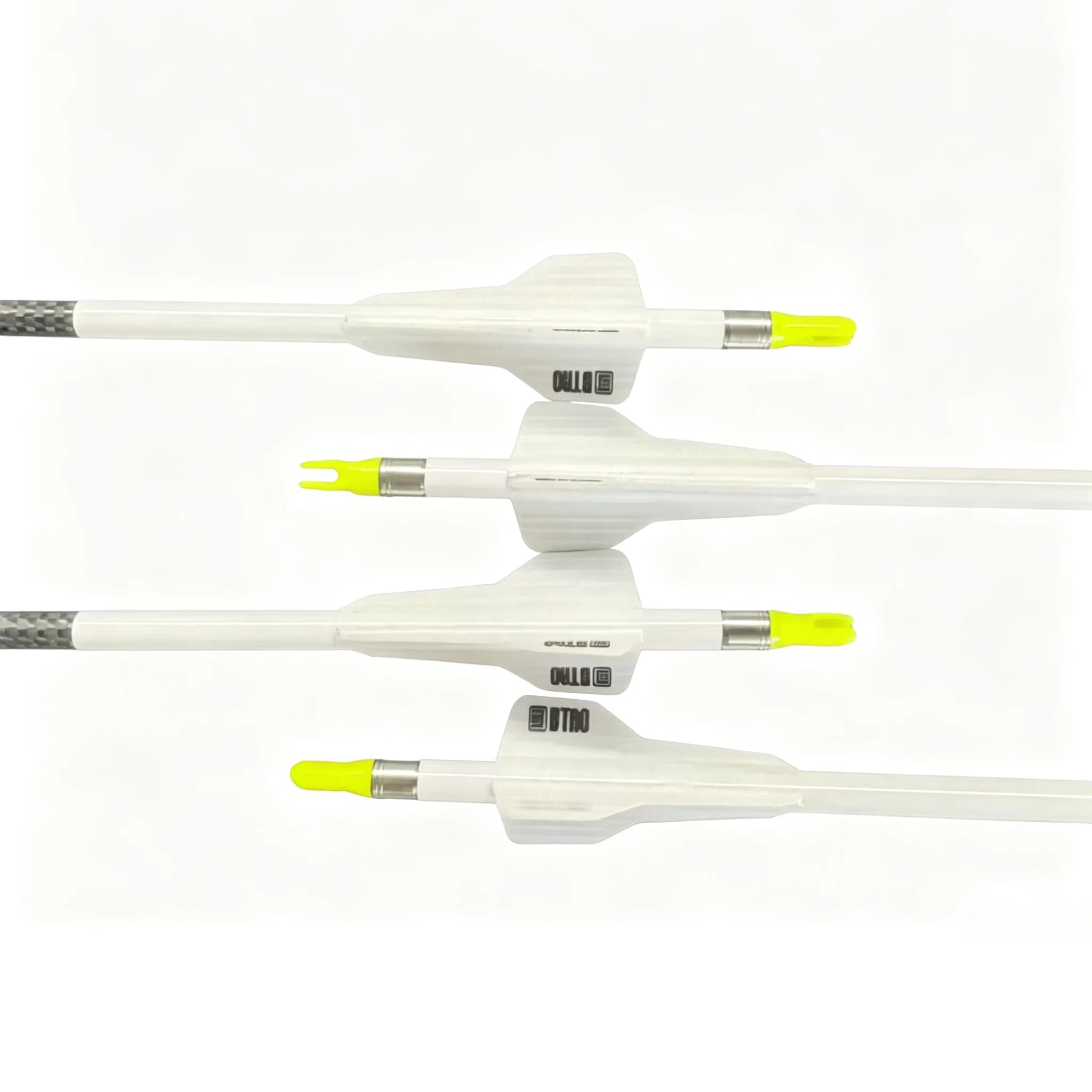 Hunting Target Shooting Archery Supplies 12/36/50pcs 2.5 Inch Air Groove High‑Speed Vanes Stable Flight Fit Compound Bow
