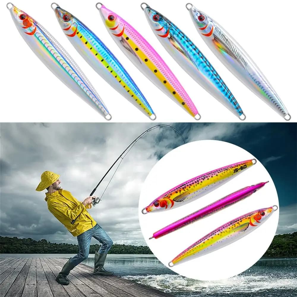 3d printed Minnow Spinning Baits Spanish sgombro Jig Bait Metal Fishing Lure spagnolo sgombro piombo Casting