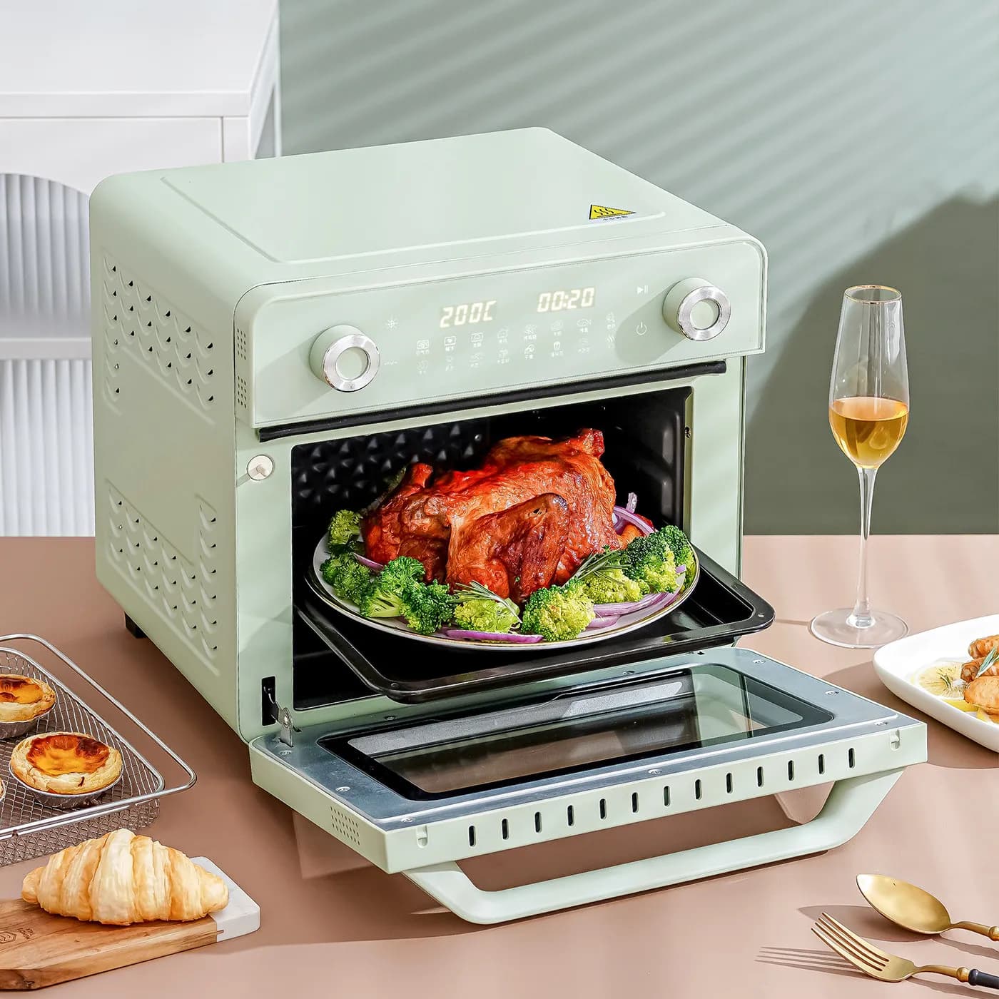 Oven Air Fryer All-in-One Machine Household 20 Liters Multifunctional Baking Fully Automatic 2026 New oven
