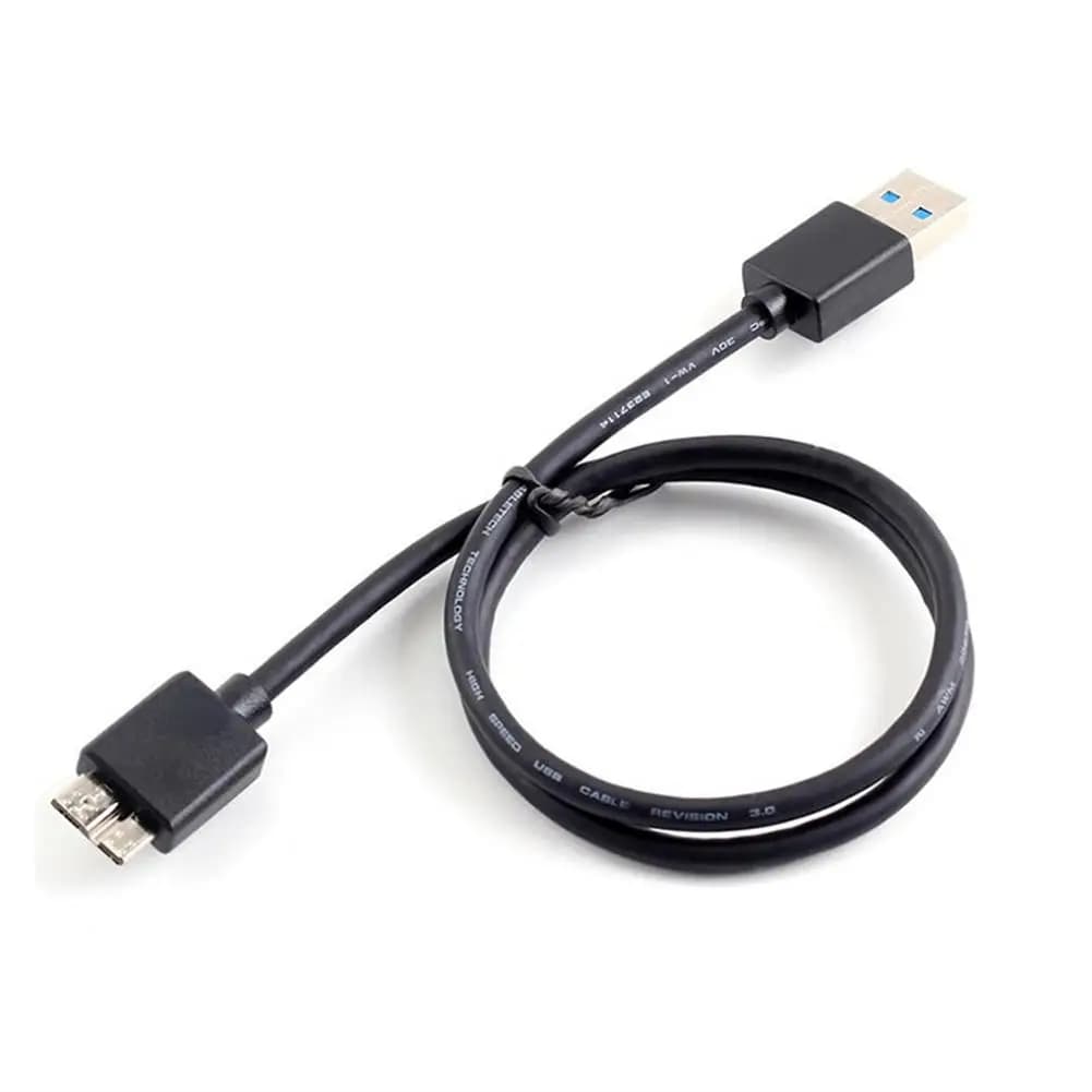 Cavo USB tipo C 3.1 a Micro B 3.0 per Samsung NOTE 3 S5 Cavo per disco rigido da 2,5 pollici Cavo Micro B per tablet HDD esterno W0V9