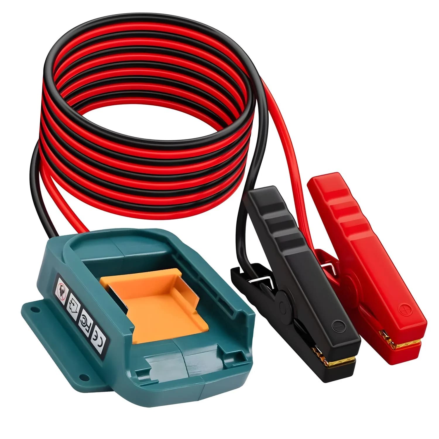 Adattatore di emergenza per auto per avviamento di emergenza per batteria per MAKITA 18V BATTERIA BL1815 BL1820 BL1830 BL1840 BL1850 BL1860