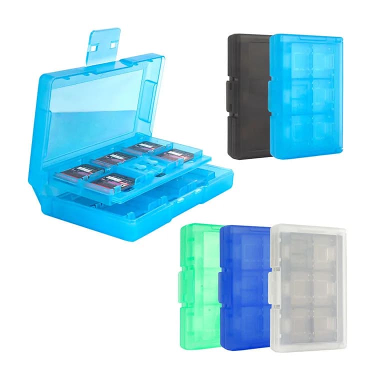 Custodia per carte da gioco Switch 24 in 1 per Nintendo Switch Scatola di immagazzinaggio portatile OLED Porta carte NS Lite Custodia protettiva Guscio rigido