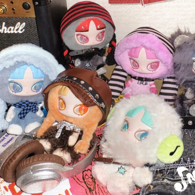 INN PLAY LOUD Series Vinyl Blind Box Lovely Fluffy Anime Figure Mystery Pendant Dolls Surprise Bag Collectible Decor Model Gifts
