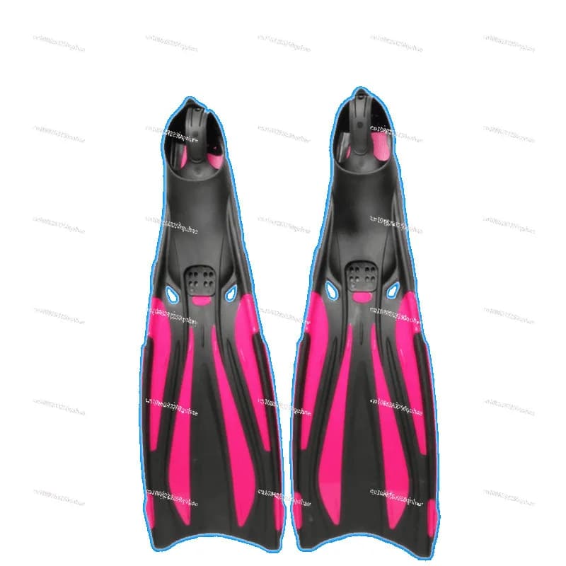 New professional foot set, long diving fins, duck nets, swimming, snorkeling, Sanbao frog shoes