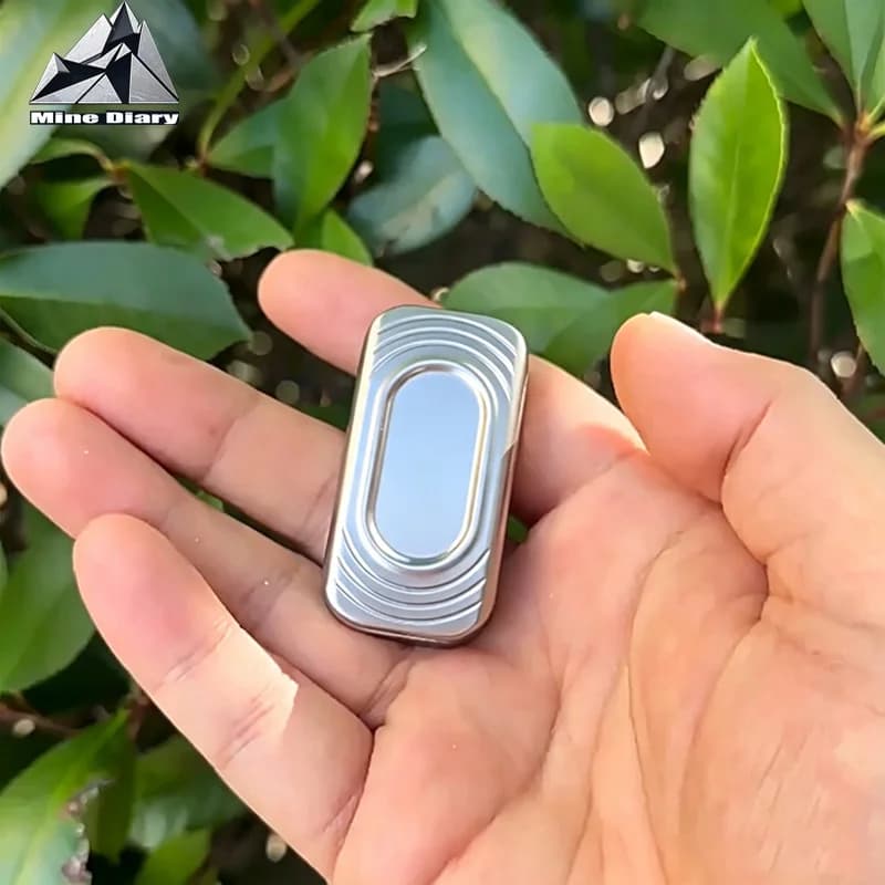 POPO Gum Mechanical S.S Fidget Slider EDC Anti Stress Fidget Spinner Calm Nerves Fidget Toys ADHD Anti-anxiety Toys
