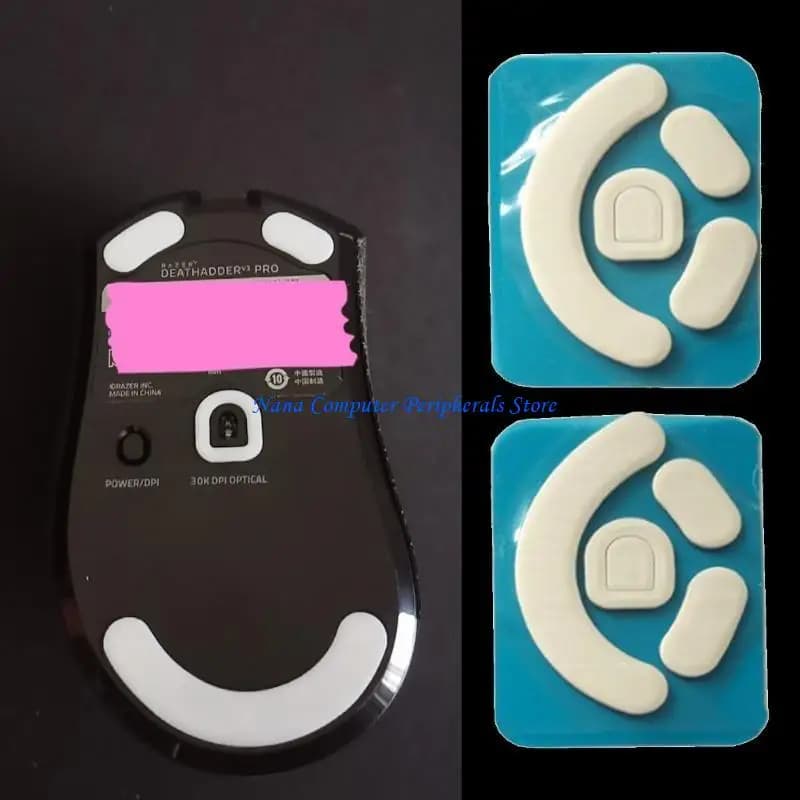F68C 2 set piedini per mouse pattini per mouse per piedini per mouse da gioco DeathAdder