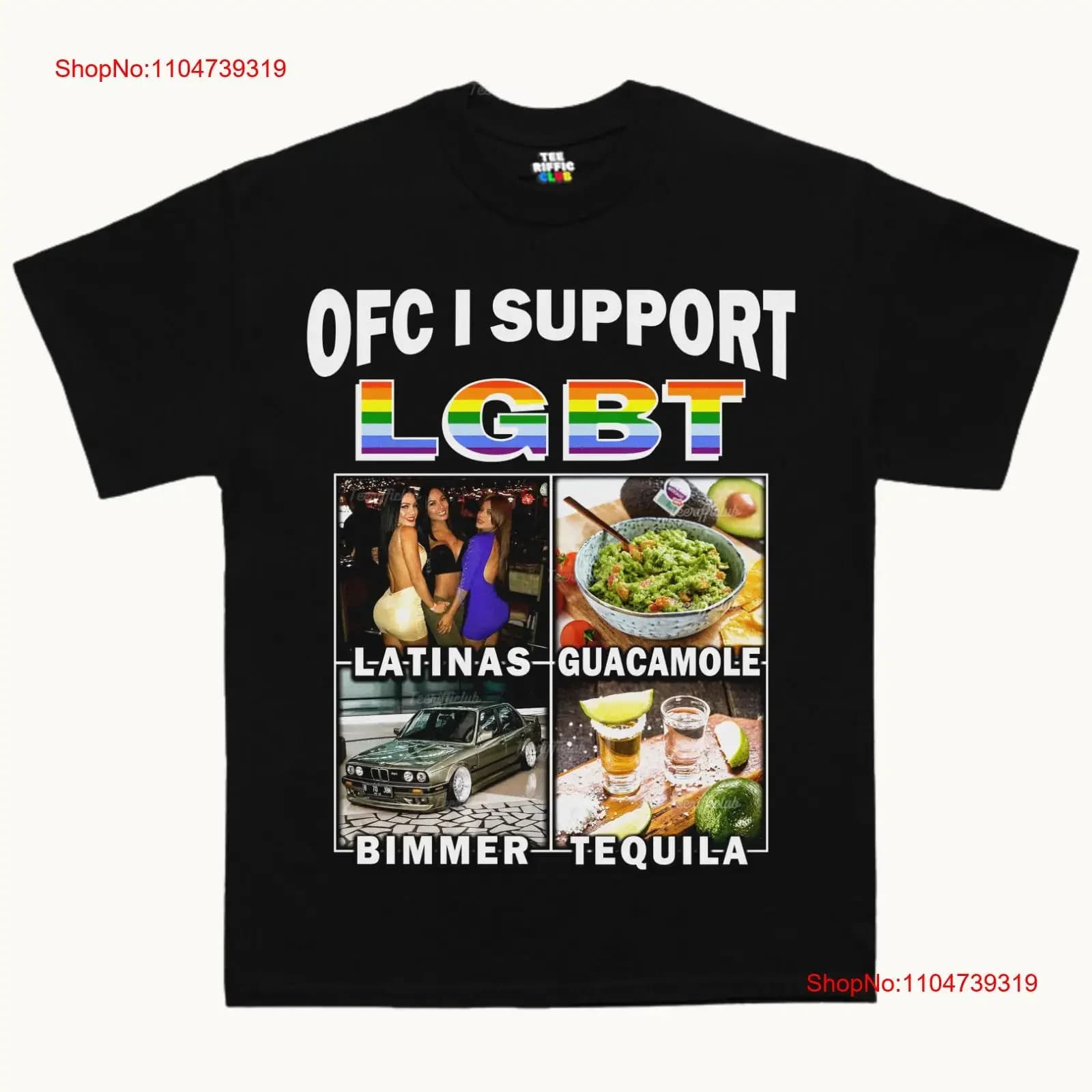 Ofc I Support Lgbt T Shirt Divertente Meme Vintage Retro Cultura pop vintage Lavato Unisex Leggermente allungato Traspirante streetwear