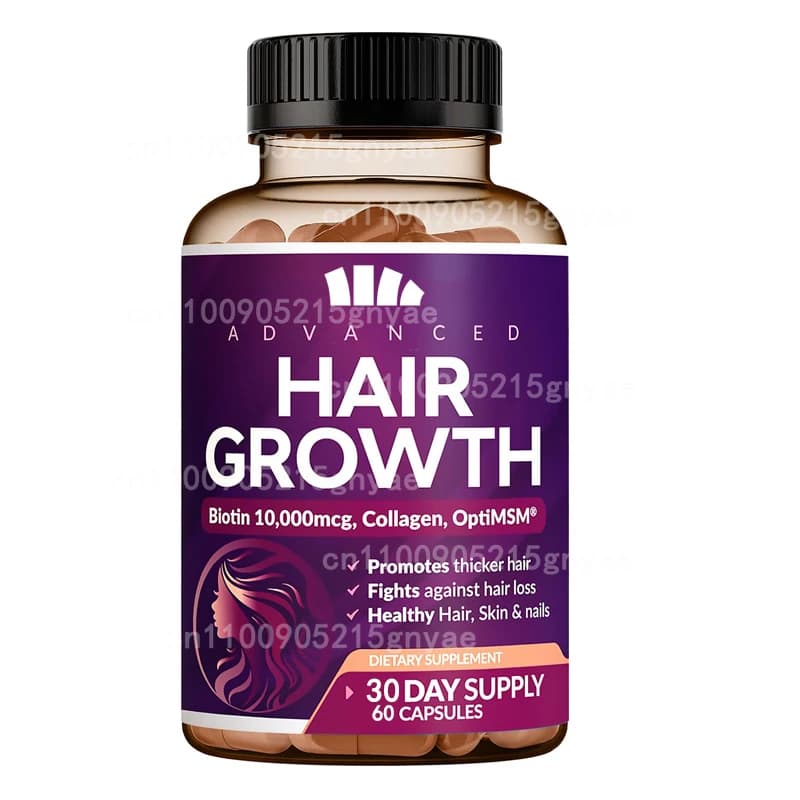 Le gommose per il trapianto dei capelli contengono una varietà di complessi di vitamine, minerali e aminoacidi, che possono realizzare capelli più spessi -60 pillole