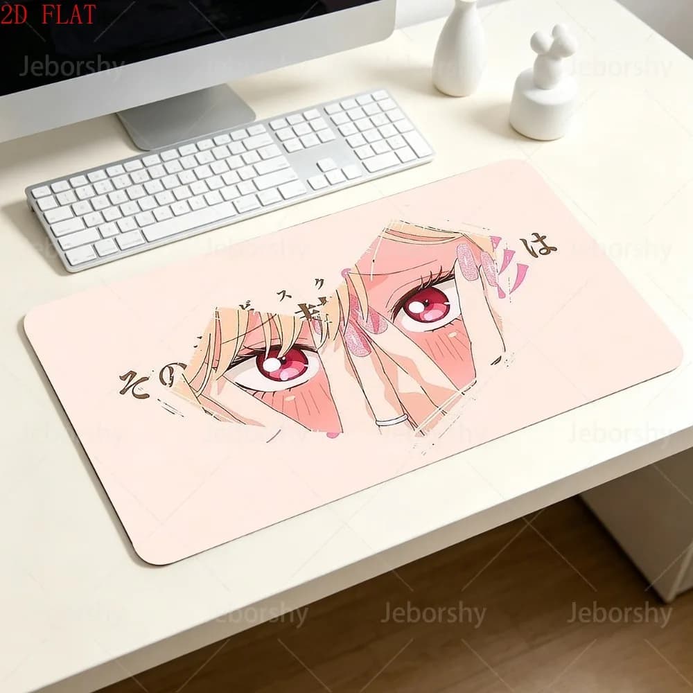 My Dress-Up Darling Marin Kitagawa Anime Mouse Pad, Large Non-Slip Desk Mat, Gaming Keyboard Pad for PC Laptop