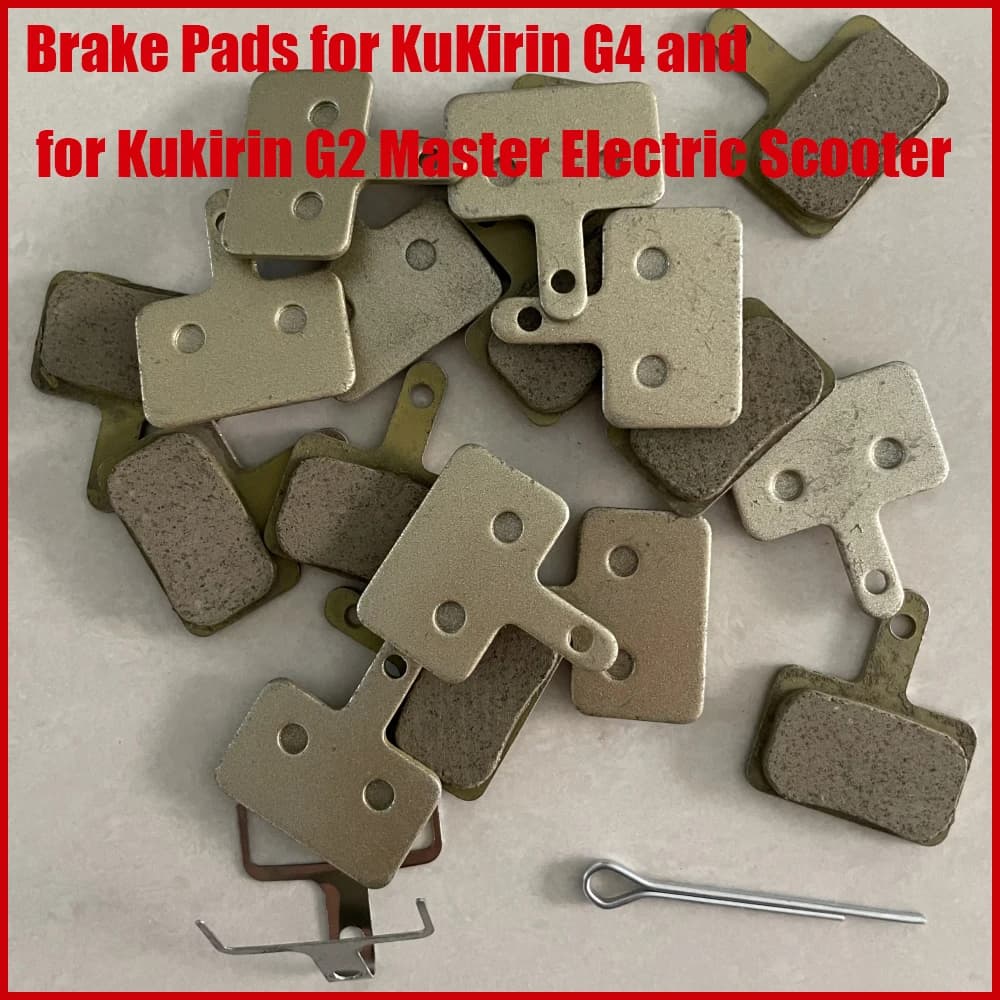 Pastiglia freno interamente in metallo da 35 mm * 30,5 mm per KuKirin G4 e per Kukirin G2 Master Accessori per scooter elettrici Parte pastiglia disco freno in metallo