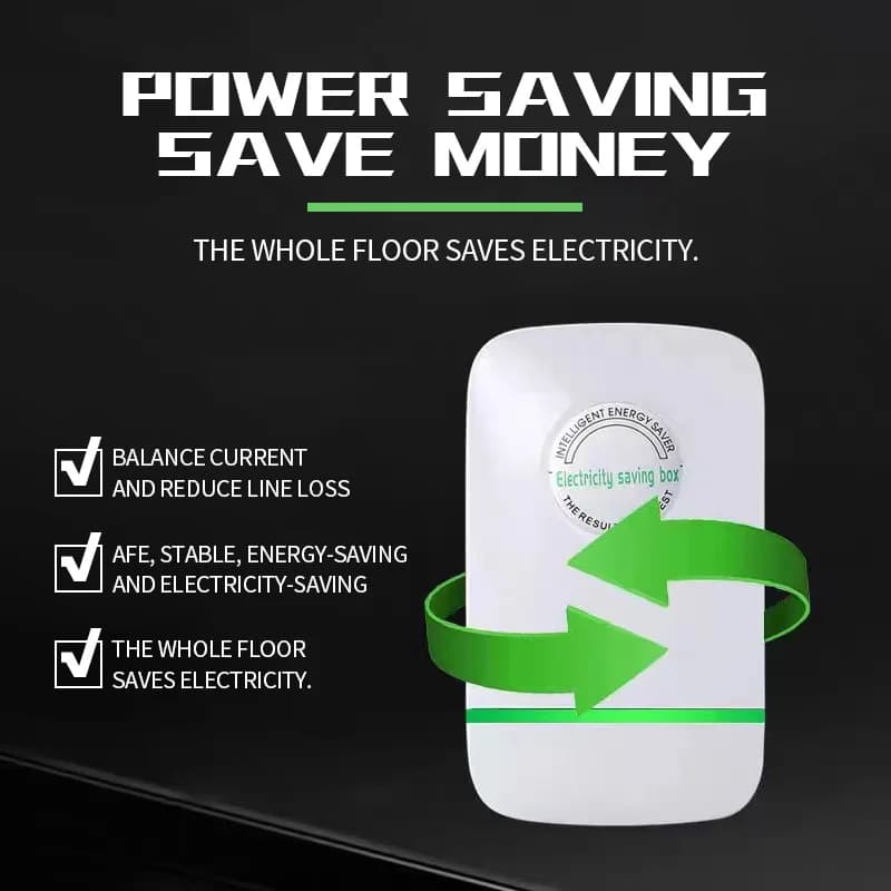 Pro Power Save Electricity Energy Saving Box Smart Power Saver Adapter from us to plug EU 90 V-250 V for Home FactoryOffice