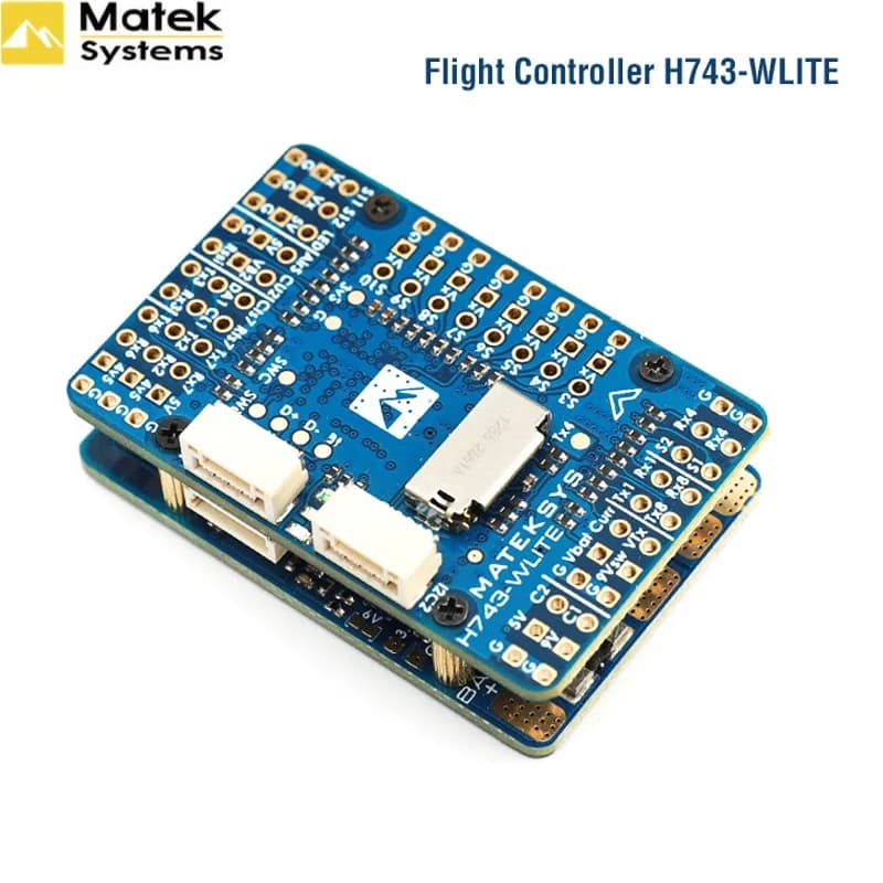 Mateksys Matek H743-WLITE H743 2-6S Flight Controller with OSD MicroSD Card Slot For RC FPV Drone Part