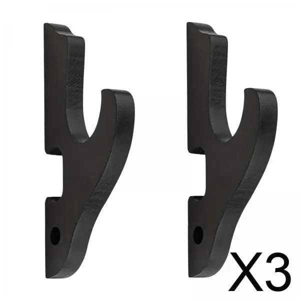 Wakizashi Samurai Wall Mounted Adjustable Wood Sword Rack Display