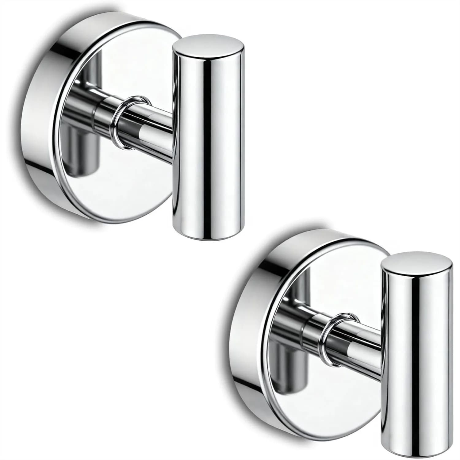 Ganci a ventosa per doccia, resistenti fino a 11 libbre, porta asciugamani rimovibile senza danni per bagno, cucina, vetro, piastrelle