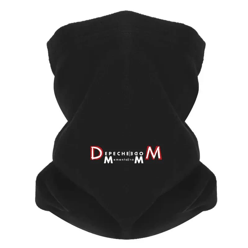 Depeche Mode Memento Mori band Uomo Sciarpa da esterno Maschera Ghetta per il collo Cappello Berretto da donna Copricapo Antivento Tenere al caldo Inverno Multifunzione