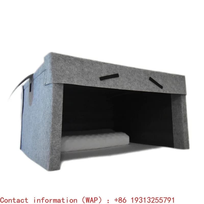 Soundproof bed, blackout, sleep, sleep, quiet suction, muffler, cotton box, cabin, dormitory, bedroom, windshield, tent, covered