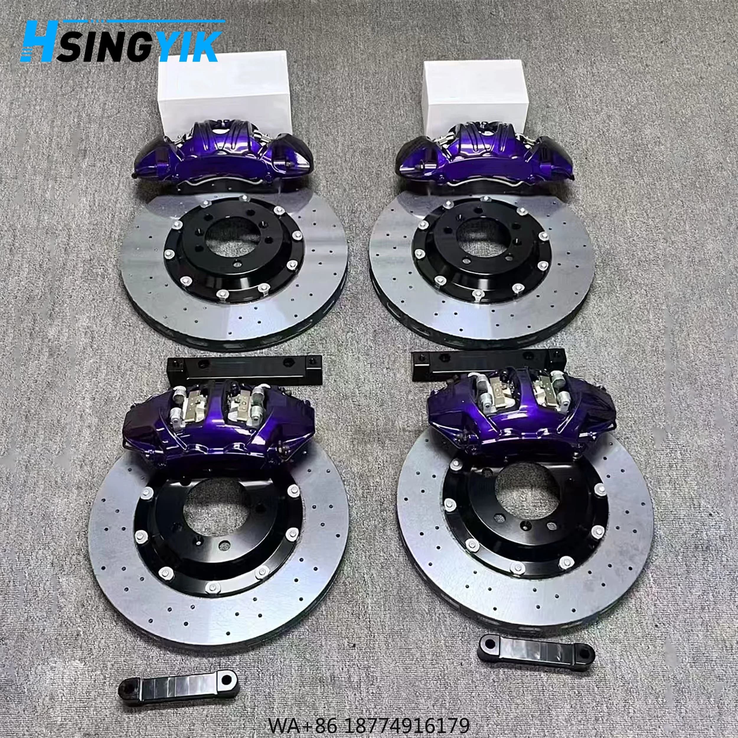 Kit Freni a Disco in Carbonio Ceramico con Garanzia di 1 Anno per F430 CCM Retrofit/Upgrade Asse Anteriore/Posteriore