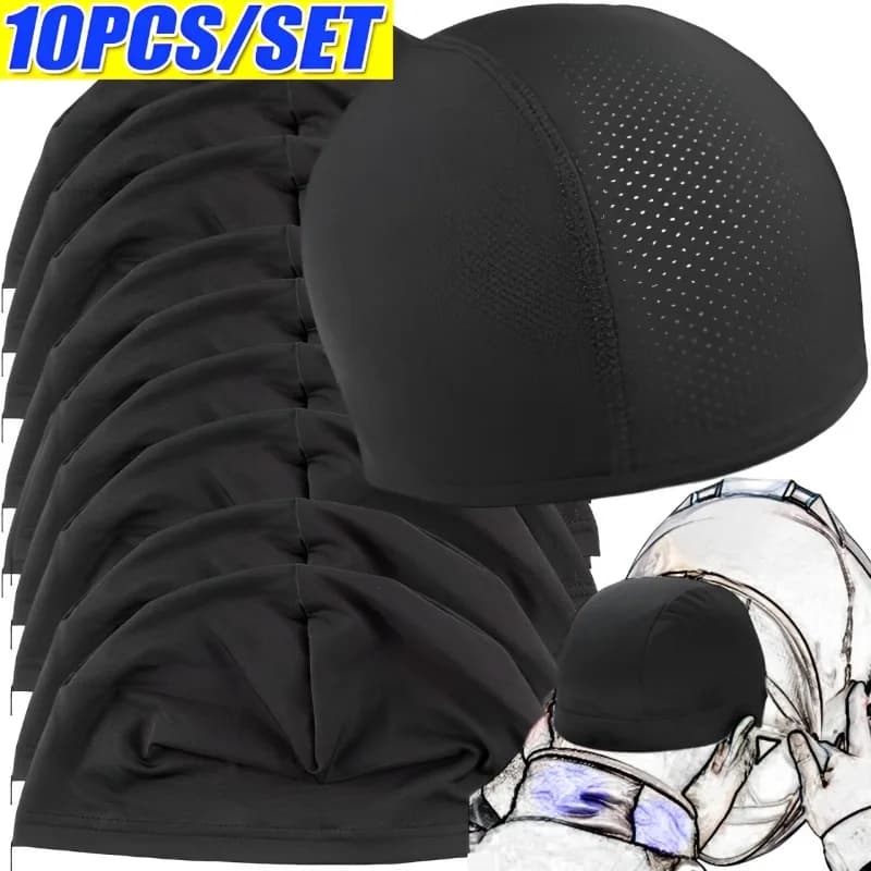 Cycling cap Sports hat anti- Quick Drying UV Berretto with refreshing skull Helmet Anti-slip cap for outdoor bike Running hat for men Woman
