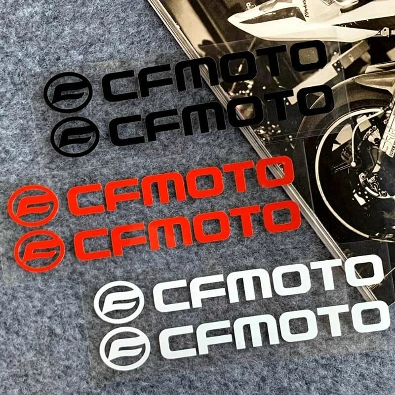 Kit adesivi moto 2 pezzi/set, compatibile con i modelli CFMOTO 450MT, 650MT, 800MT, NK800, CLX700, 650NK, 300SR, 450 e 800MT