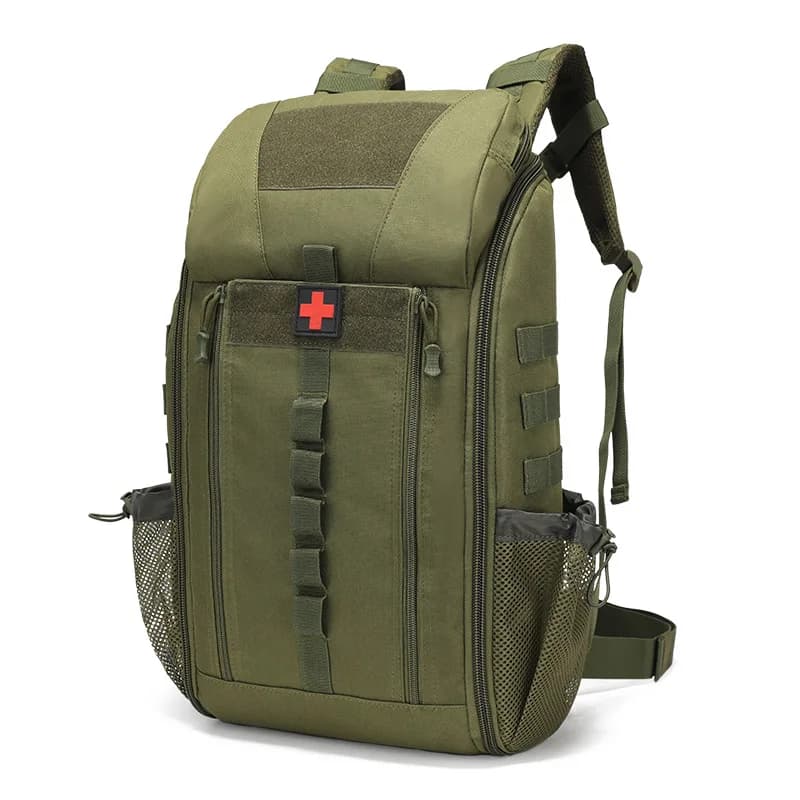 Zaino medico tattico Kit med staccabile MOLLE - Pacchetto di emergenza di sopravvivenza militare ad accesso rapido per pronto soccorso in campeggio