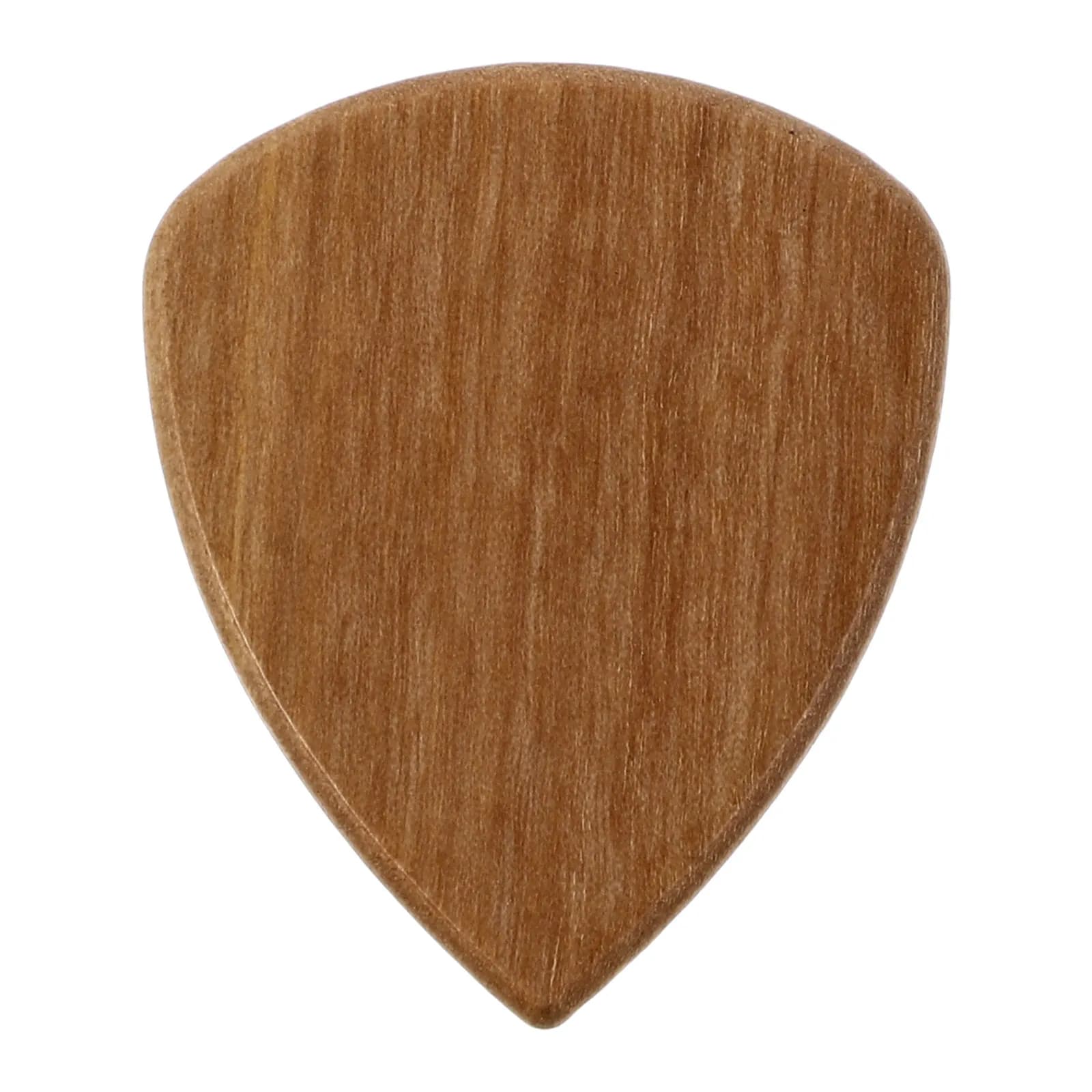Plettro per Chitarra in Legno d'Ulivo, Superficie Liscia, Bordi Puliti, Protezione per le Dita, Design Leggero per Pratica di Chitarra Folk e Classica