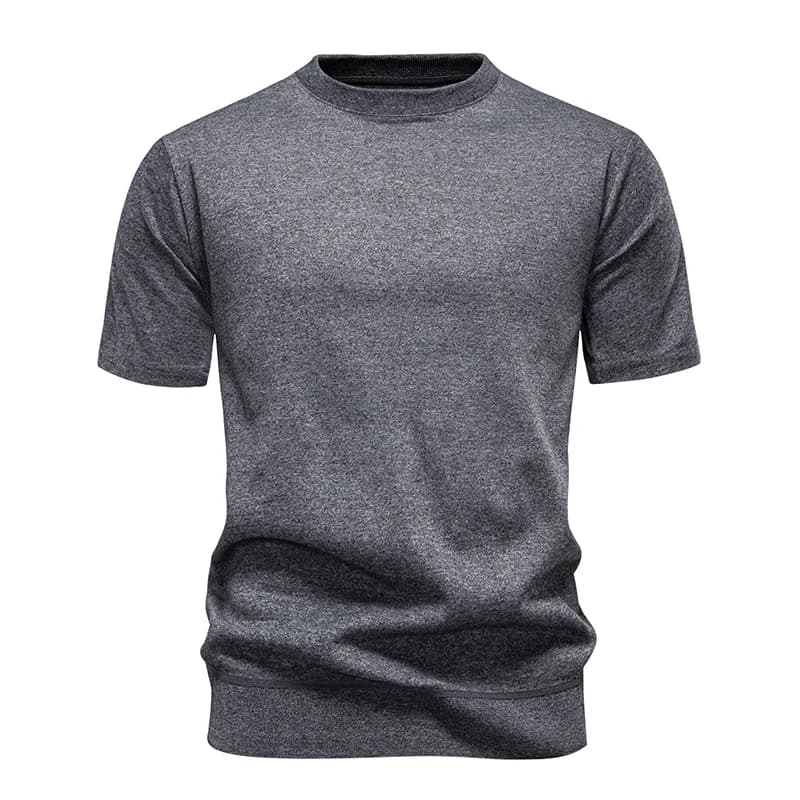 Men's Knit Pullovers Short Sleeve Sweater Knitted Tops Casual Knit Tee Shirts Crewneck Solid Color Ribbed Knitwear