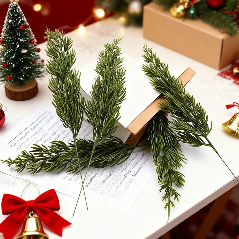 50 pieces of artificial plants for the house, flowers for the room, wedding pots, table decorations, hot sale, homemade Christmas tea ornament