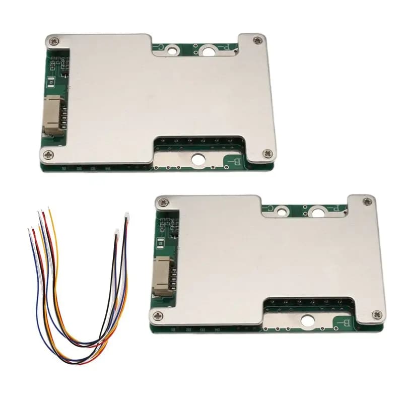 A86P-2Pcs 4S 12V 100A BMS Scheda di Protezione per Batteria al Litio Ferro Fosfato Lifepo4 con Ricarica Bilanciata