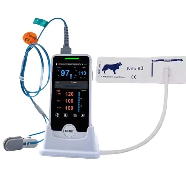 Medical Portable Pulsoxmeter for Hospital Equipment for Veterinary