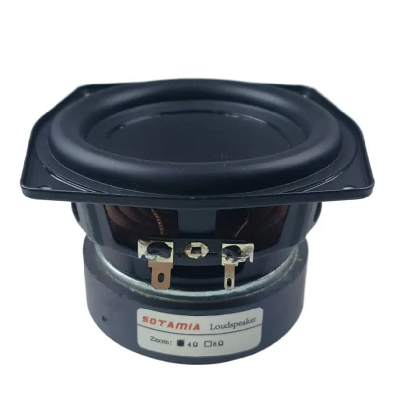 SOTAMIA 1Pcs Altoparlante Subwoofer da 4 Pollici 4 Ohm 40W Alta Potenza Audio Hifi Altoparlante Bluetooth da Scaffale per JBL Boombox2