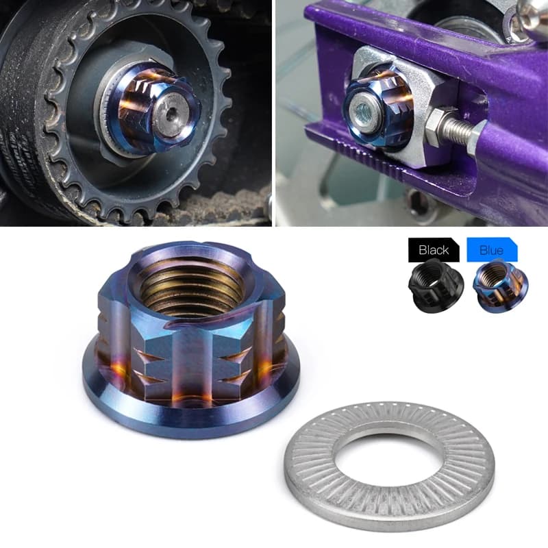 Per Surron light bee X Cinghia Primaria Puleggia Dado Asse Posteriore Dado Per Sur-ron light bee S L1E Per Segway X160 X260 Elettrico Dirt Bike