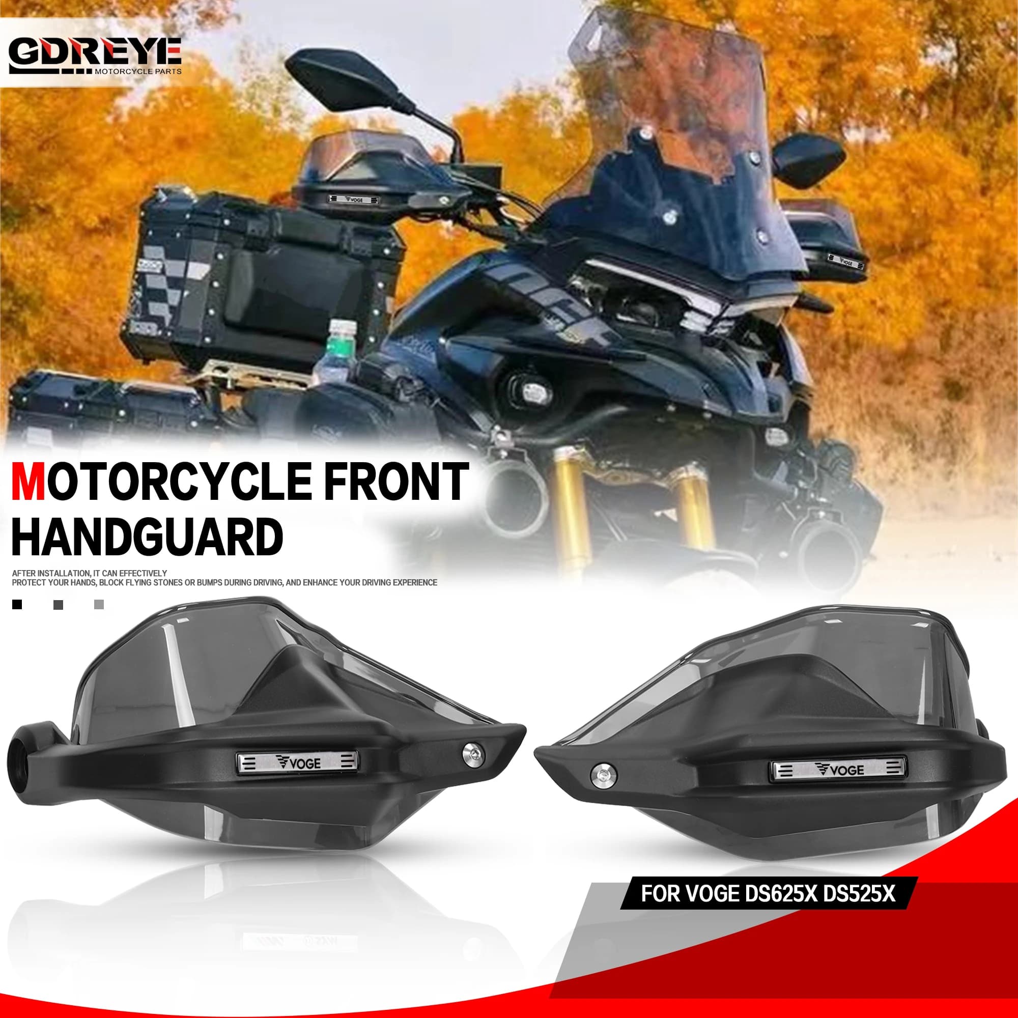 Per VOGE Valico DS625X DS525X Moto ds625x ds525x Paramani Protezioni Manubrio Parabrezza Copertura Protettiva Leva Protezioni