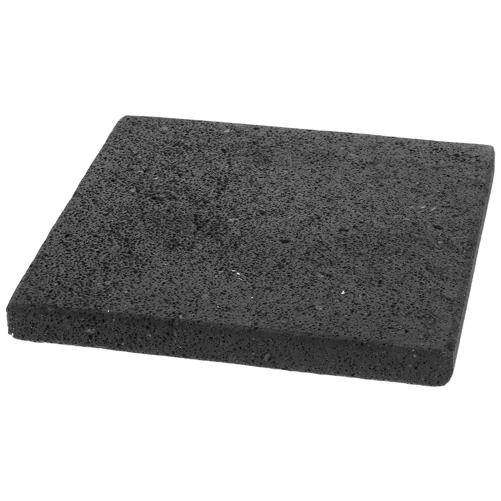 Korean Bbq Stone Grill Pan Volcanic Rock Cooking Stone Heat Retaining Teppanyaki Plate for Oven Pizza Bread Steak Plant Based