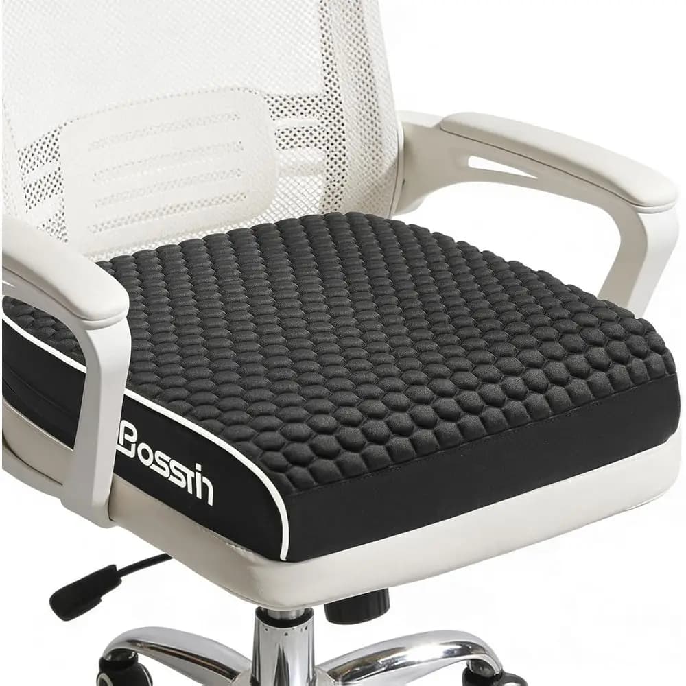 Cuscino Ergonomico Extra Large (19x17x3) per Sedia, per Comfort e Sollievo dal Dolore