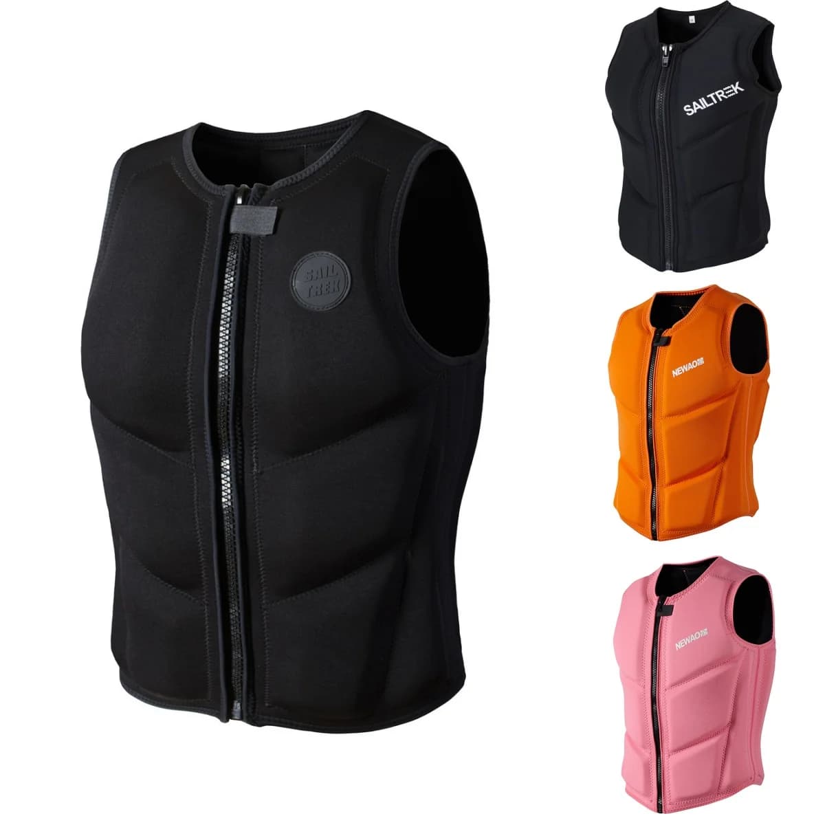 Giubbotto di salvataggio Giubbotto di salvataggio professionale Giubbotto da surf in neoprene Giubbotto di salvataggio per adulti Protezione dagli urti Giubbotto di salvataggio per sport acquatici Sicurezza